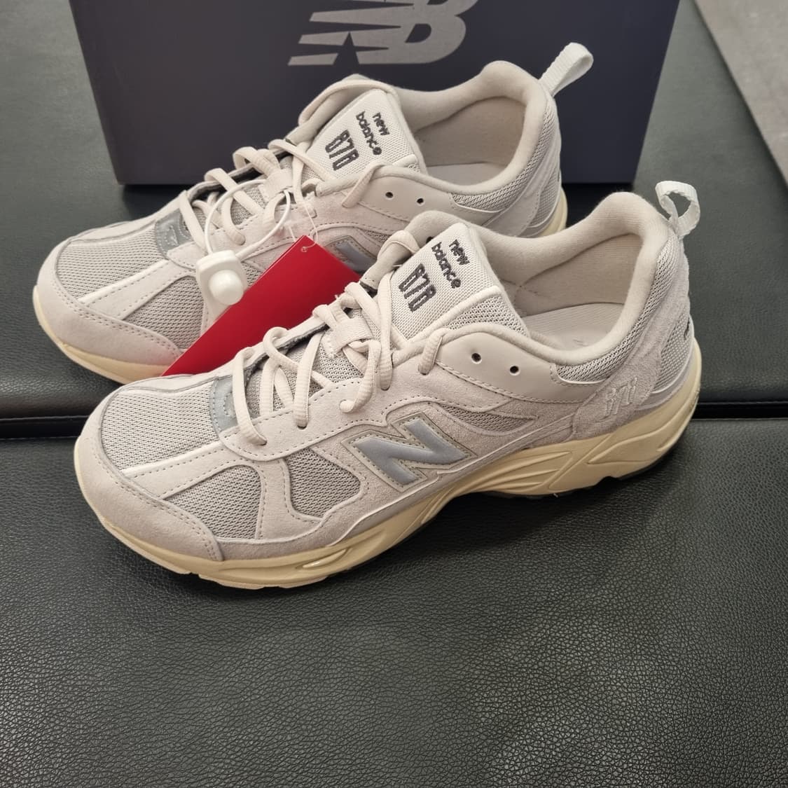 새제품270 뉴발란스 878 라이트 그레이 클래식 CM878MA1 상품이미지9