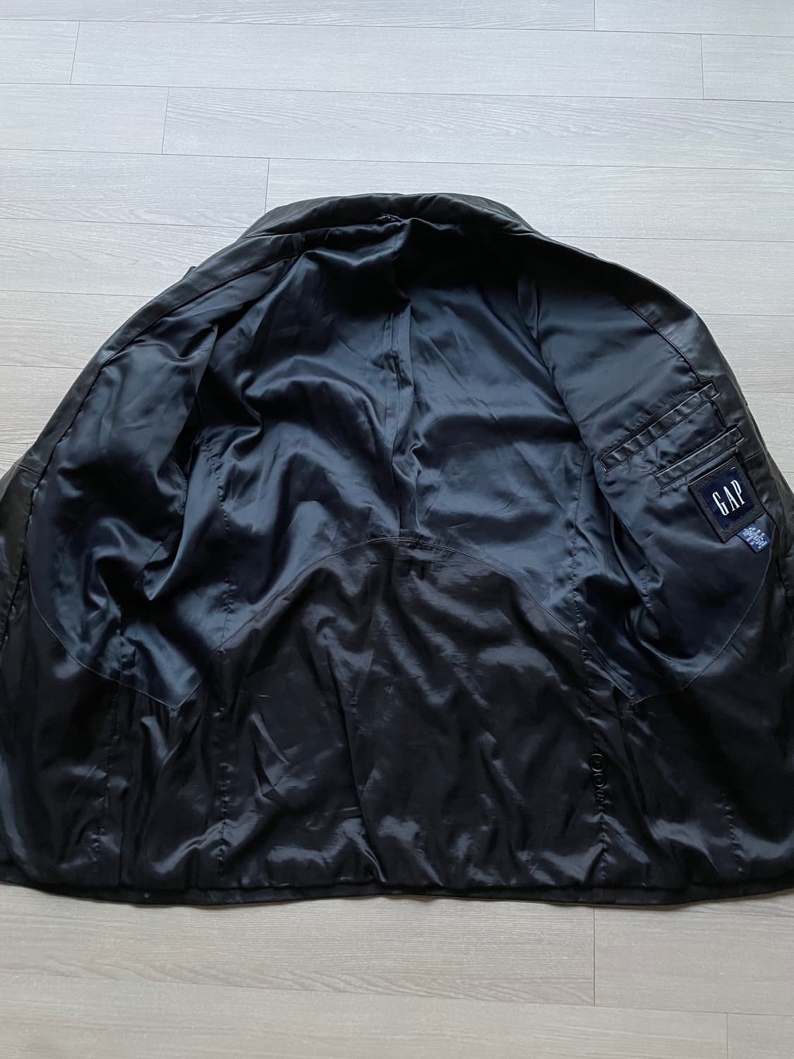 90s 올드갭 레더 블레이저 자켓 상품이미지3