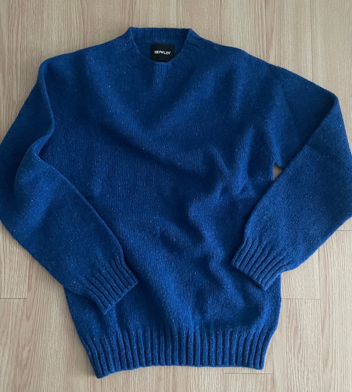 (새제품) howlin 하울린 블루 울 니트 상품이미지10