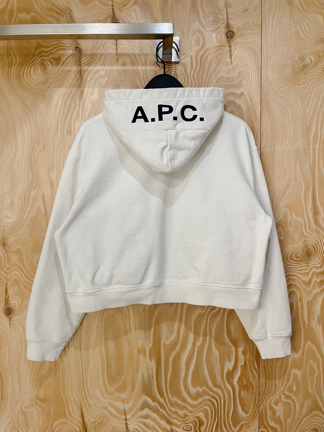 아페쎄 22f/w 로고 집 후디 상품이미지4