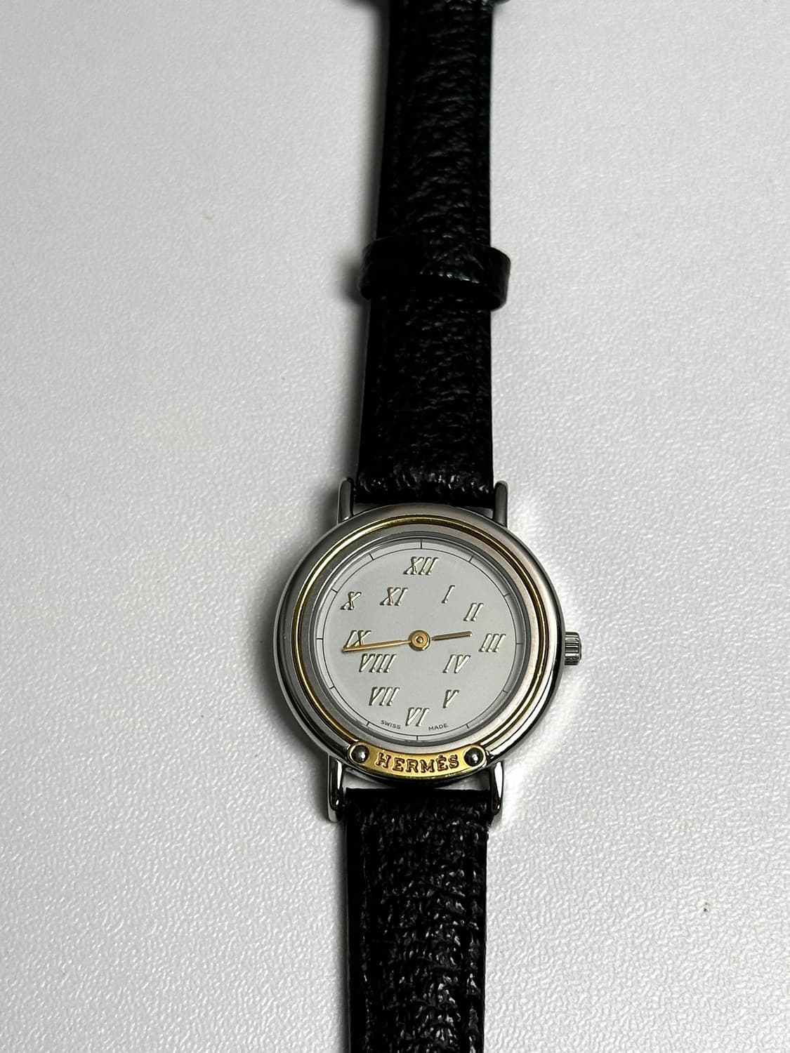 에르메스 메테오 미니 투톤 워치 – 1990s 파리지앵 클래식 상품이미지4