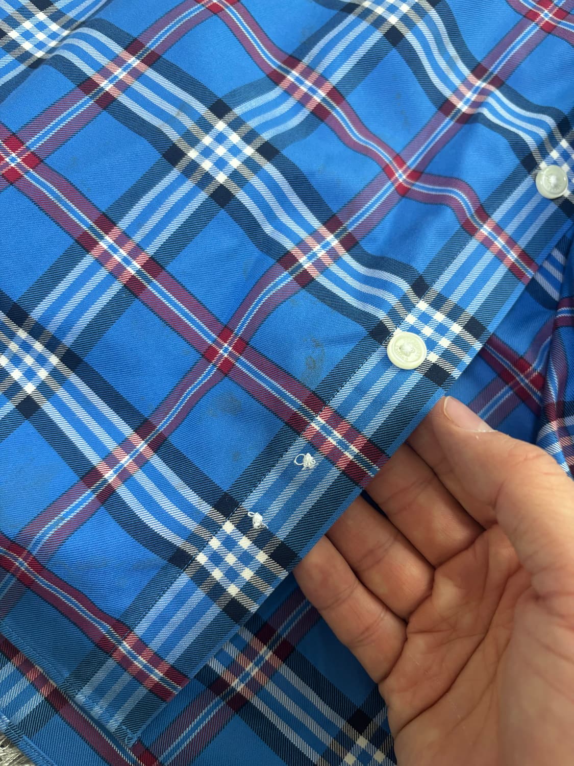 일본판 브룩스브라더스 체크셔츠 사이즈 100-105 상품이미지5