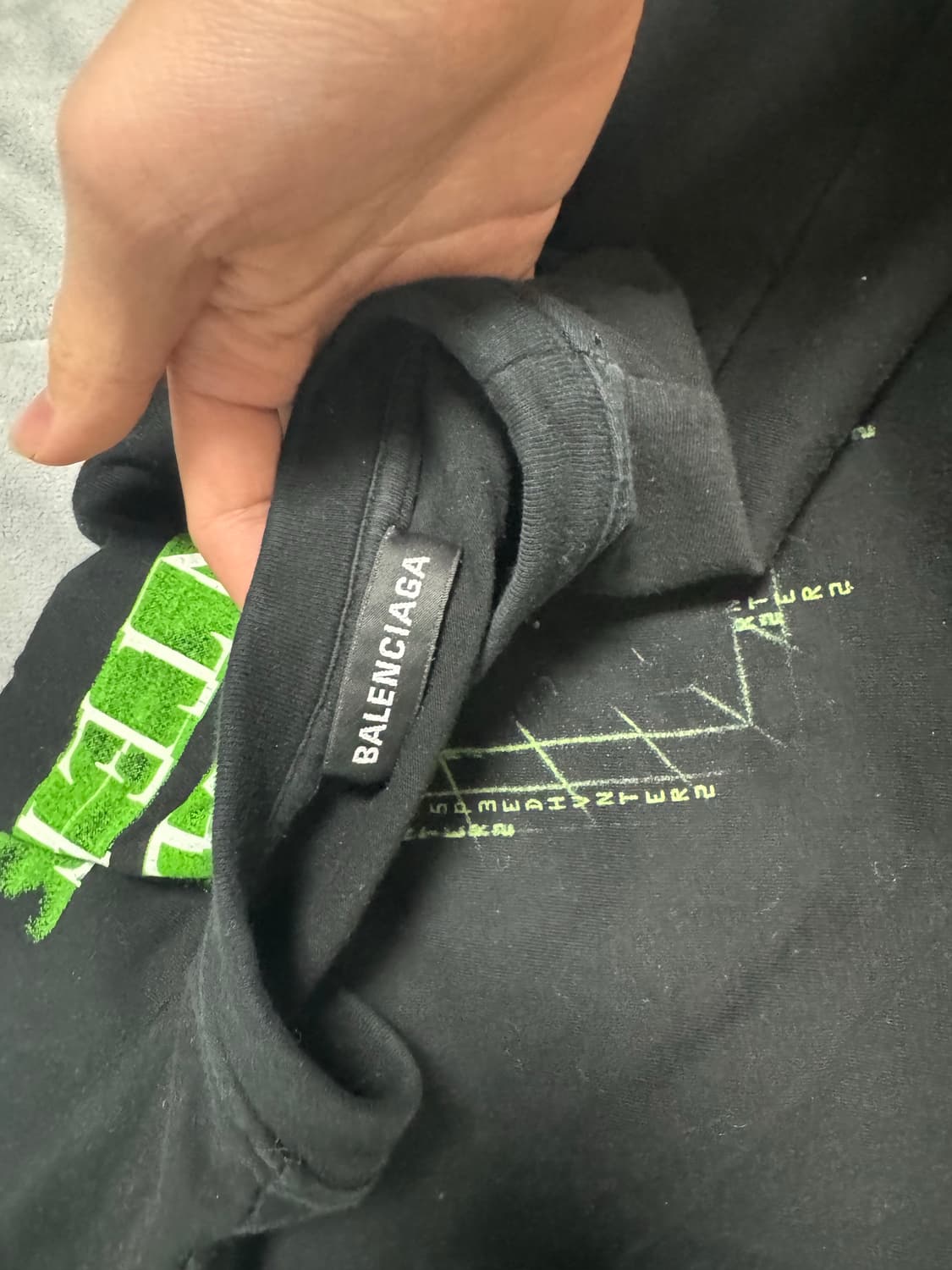 급처)발렌시아가 스피드헌터 반팔 M사이즈 상품이미지3