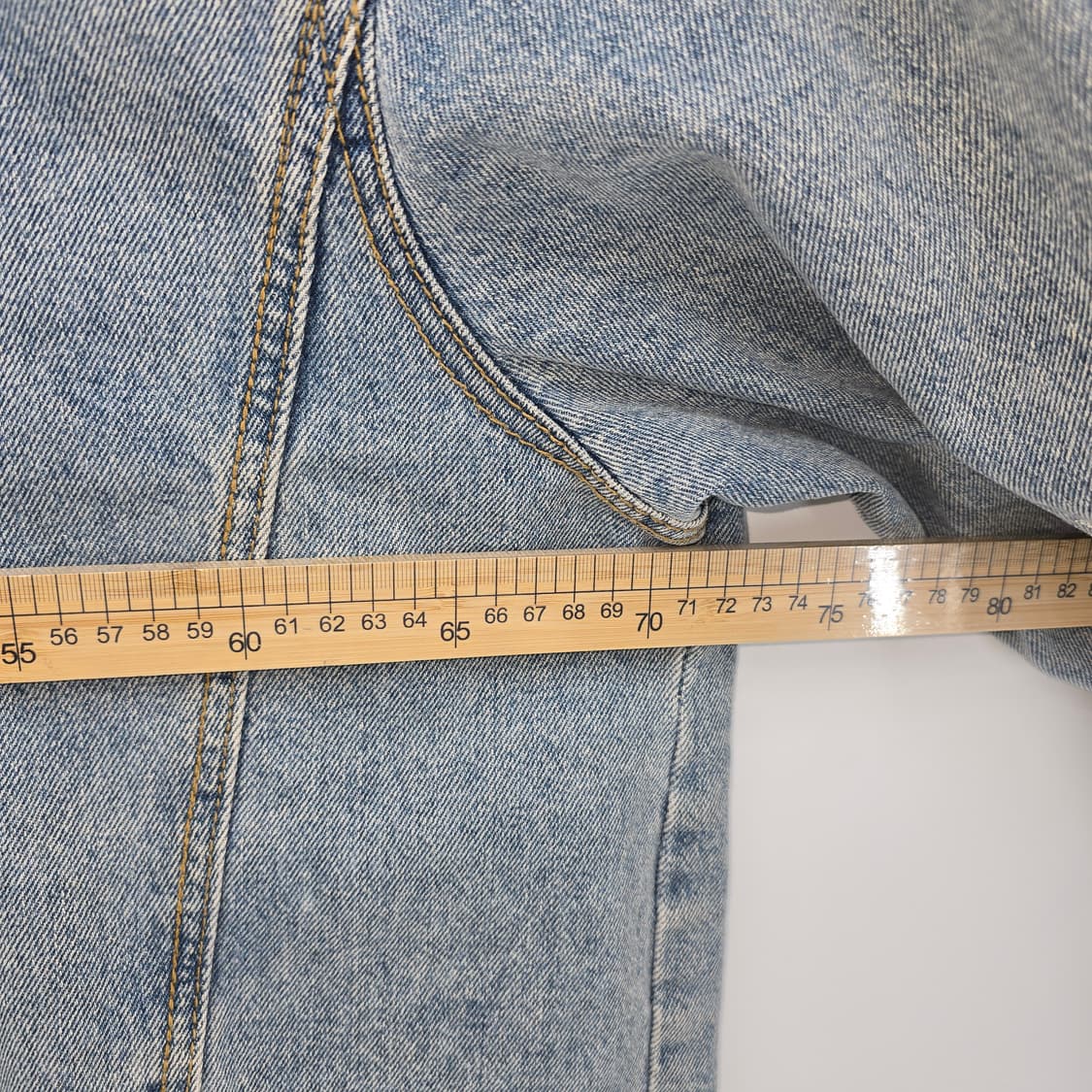 SHINE PVC 데님 자켓업사이클 리워크 상품이미지7