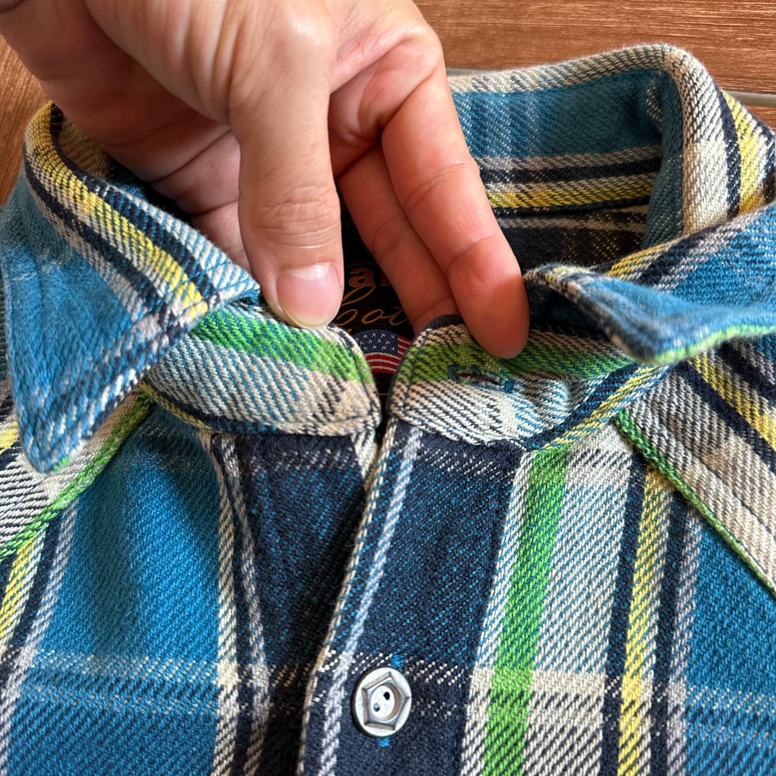 Vanson check flannel western shirts 상품이미지10