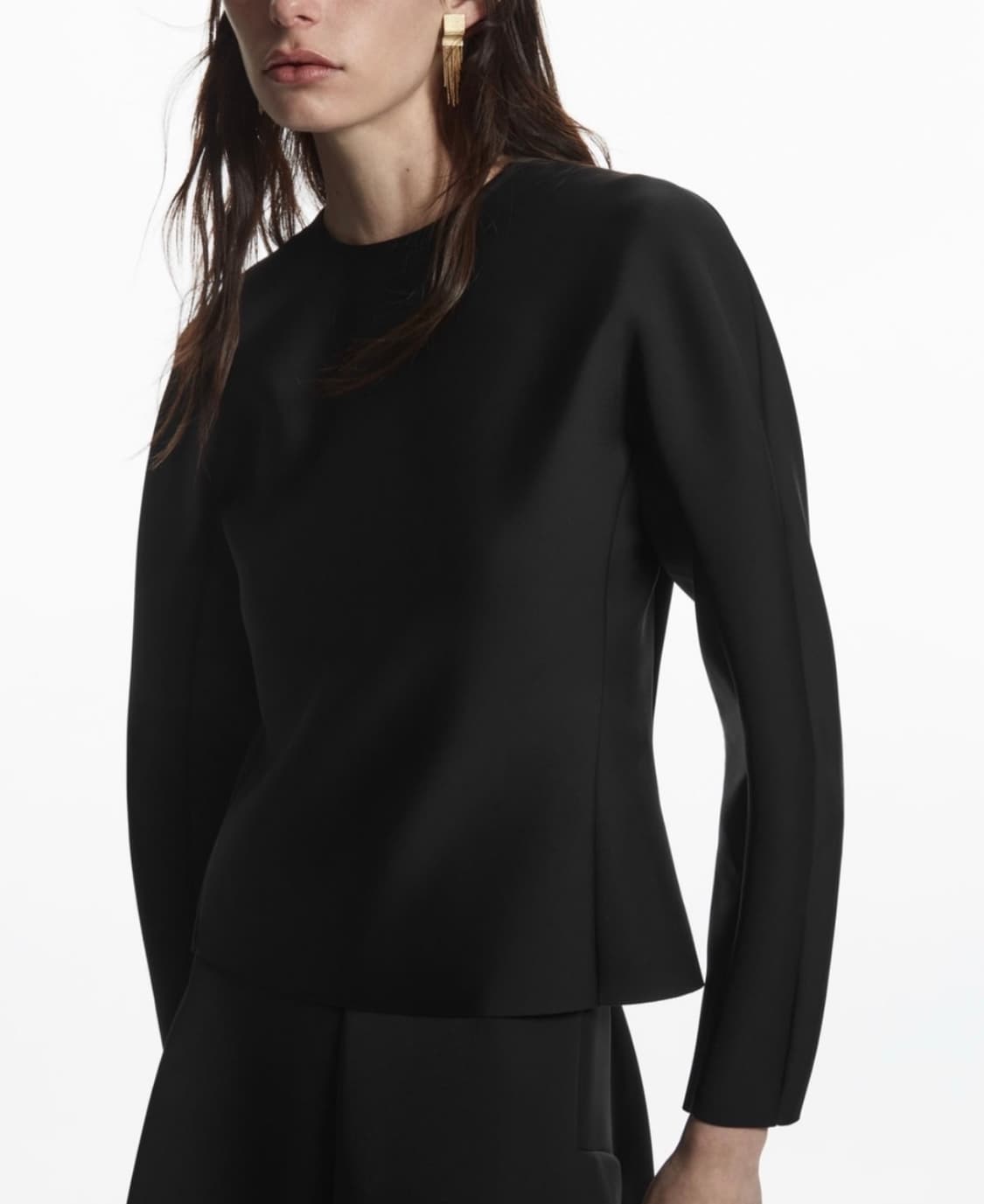 COS 코스 우먼스  스트럭쳐드 웨이스티드 탑 상품이미지7