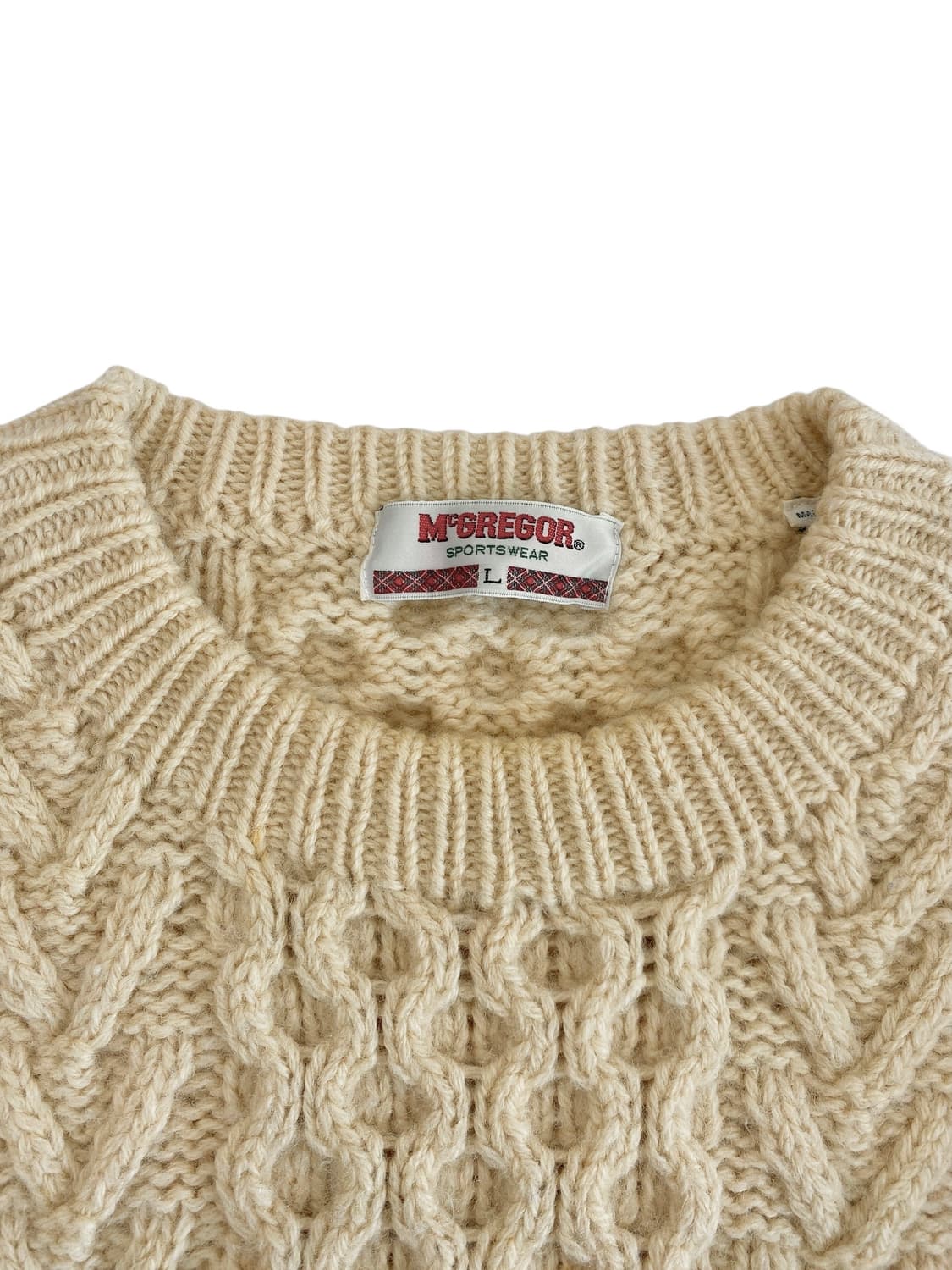 90‘s 맥그리거 피셔맨 스웨터  상품이미지8