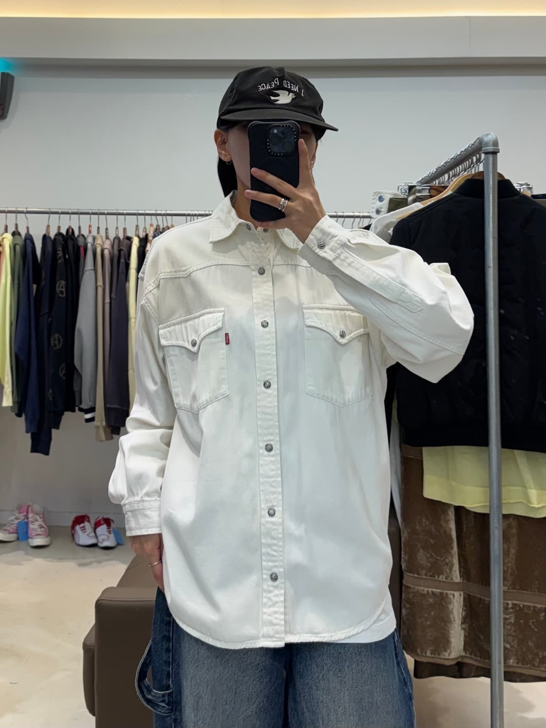 리바이스 웨스턴 셔츠 상품이미지5