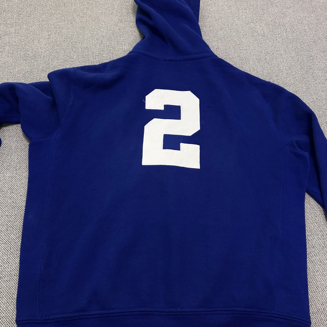 폴로 딥블루 빅포니 헤비 후드집업(L) 상품이미지7