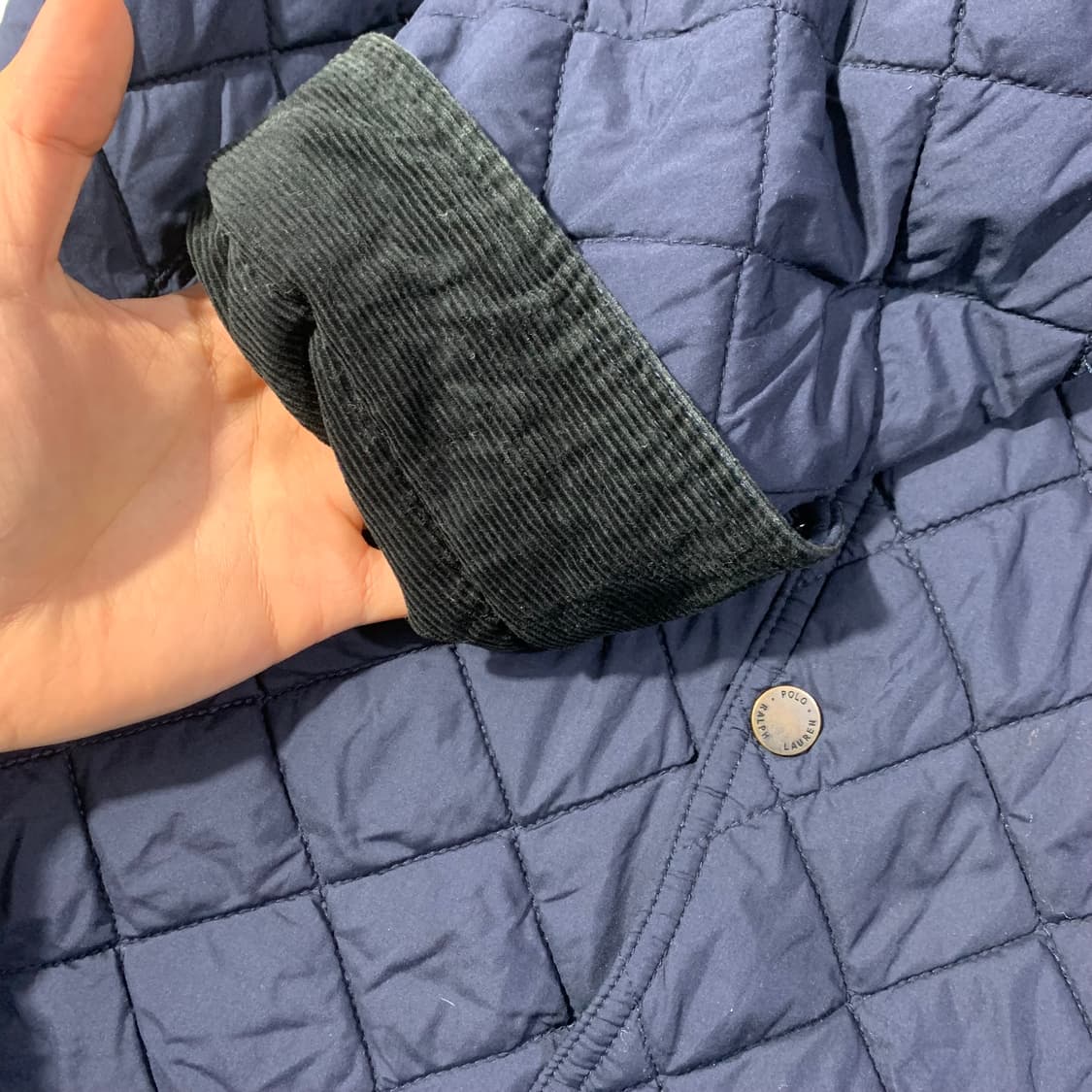 폴로 네이비 퀼팅 자켓 상품이미지4