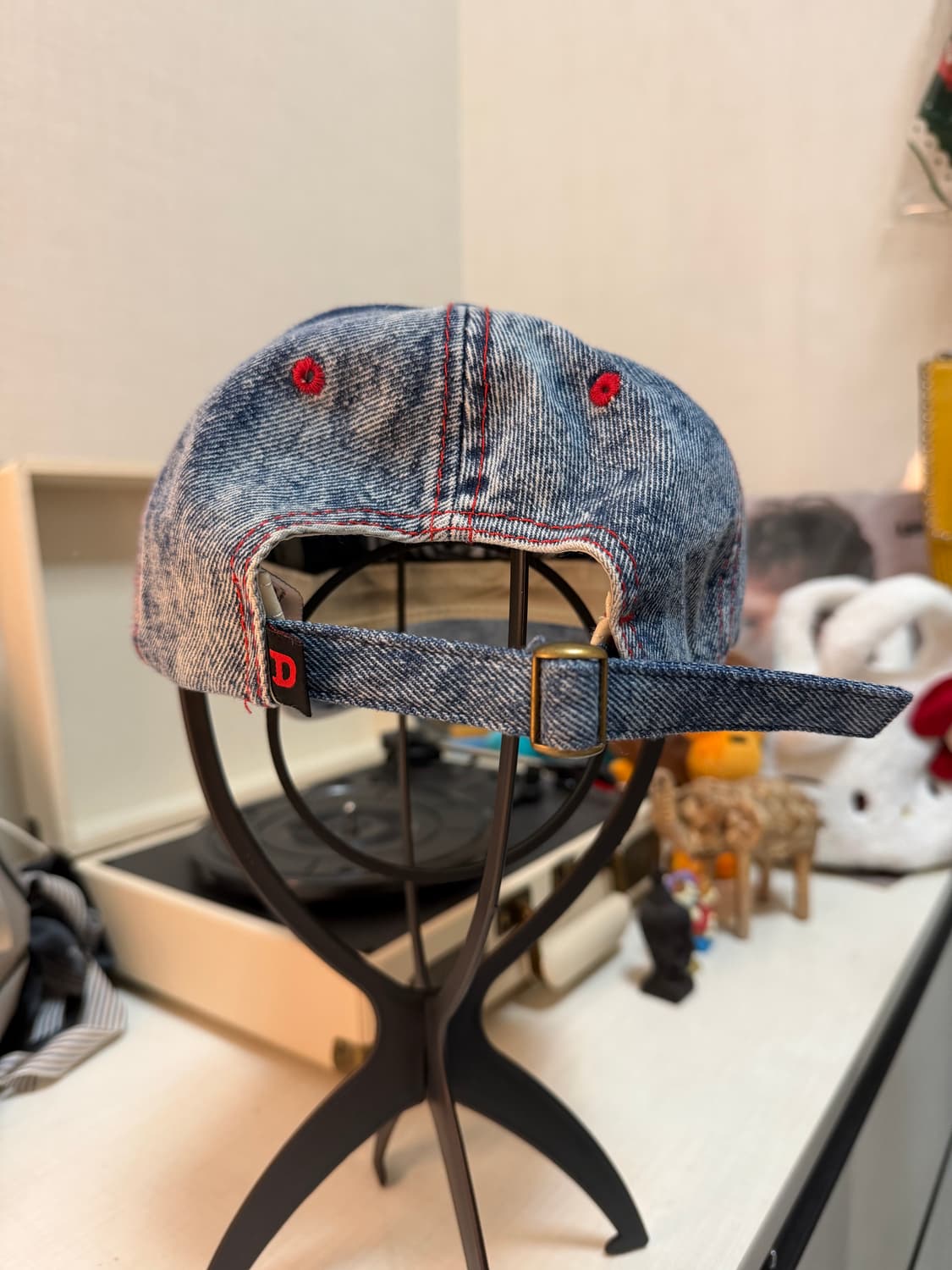 디젤 연청 볼캡 상품이미지3