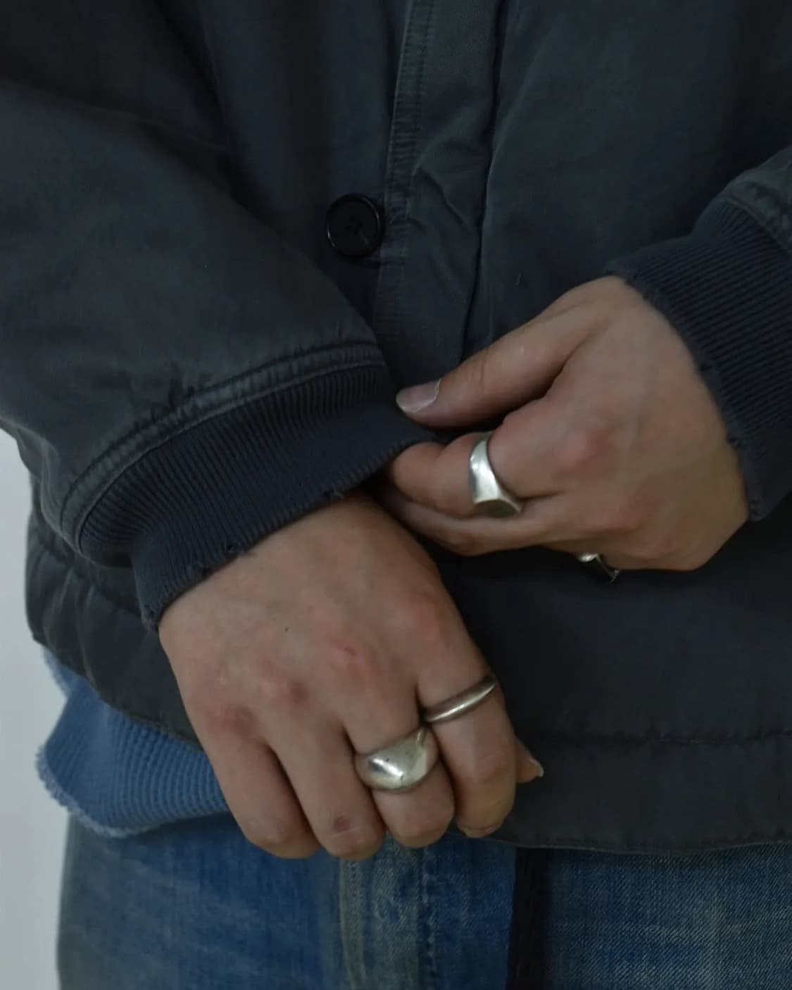 25aw Vintage Silk Bomber Jacket 상품이미지5