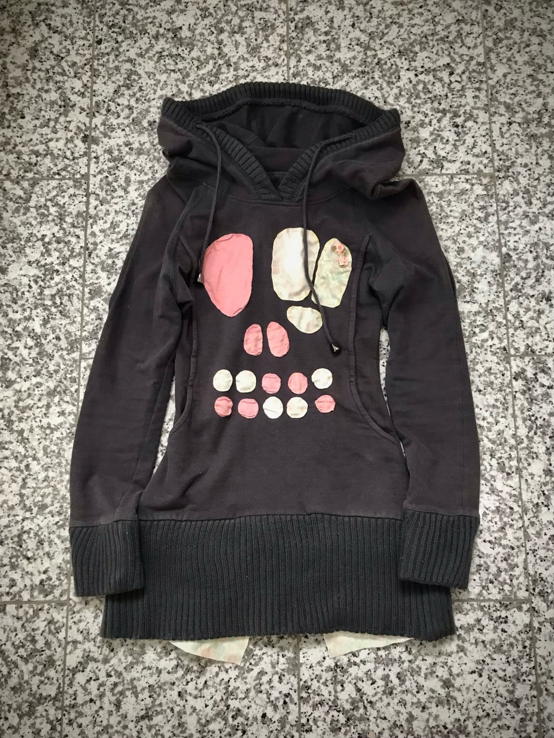 Patchwork Skull Hoodie Op 상품이미지2
