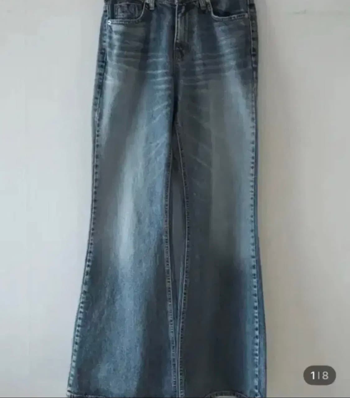 (새상품) 시크윈 시티 퓨어캣 세미와이드 부츠컷 데님팬츠 키이라 ootj 상품이미지3