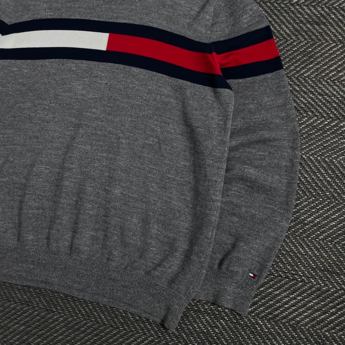 타미힐피거 빅로고 박시핏 디테일 니트o 3481 상품이미지2