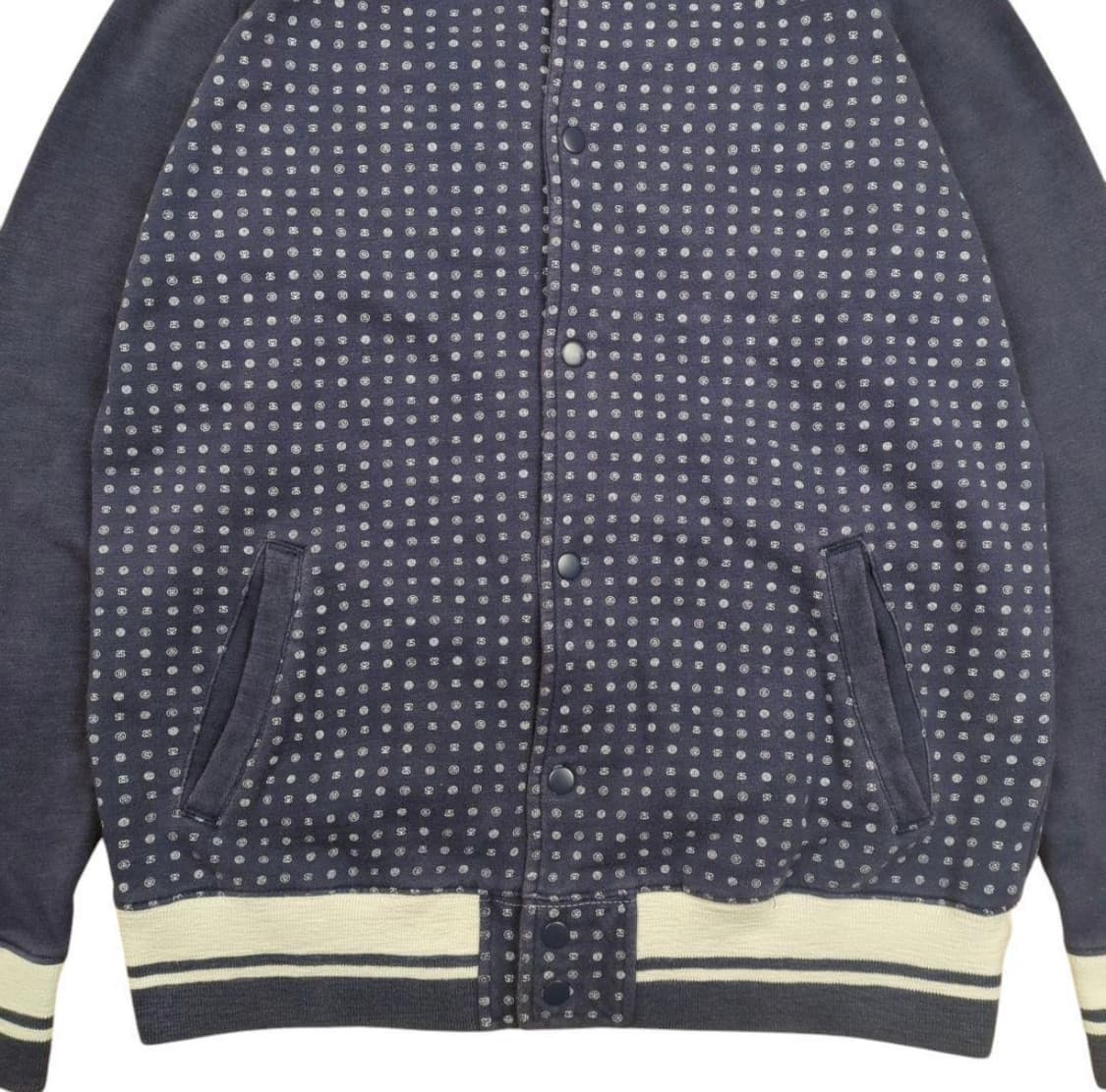 OLD STUSSY 블루 패턴 자켓 상품이미지5