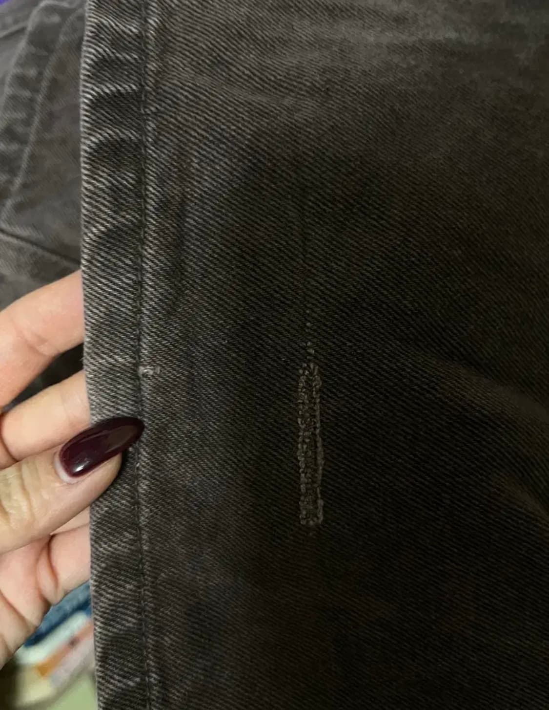 Suade 스웨이드 포켓 데님팬츠 (s)(1번 시착) 상품이미지6