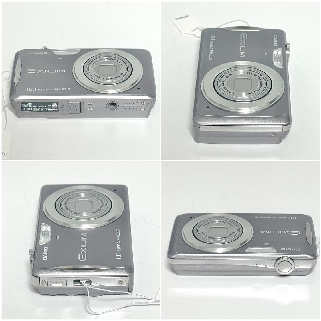 카시오 엑슬림 Z270 실버 빈티지디카 상품이미지5