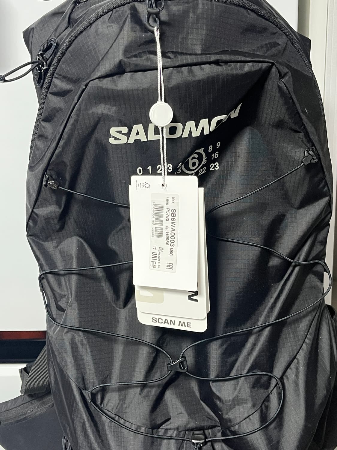 살로몬 x MM6 메종 마르지엘라 XT-15 블랙 상품이미지2