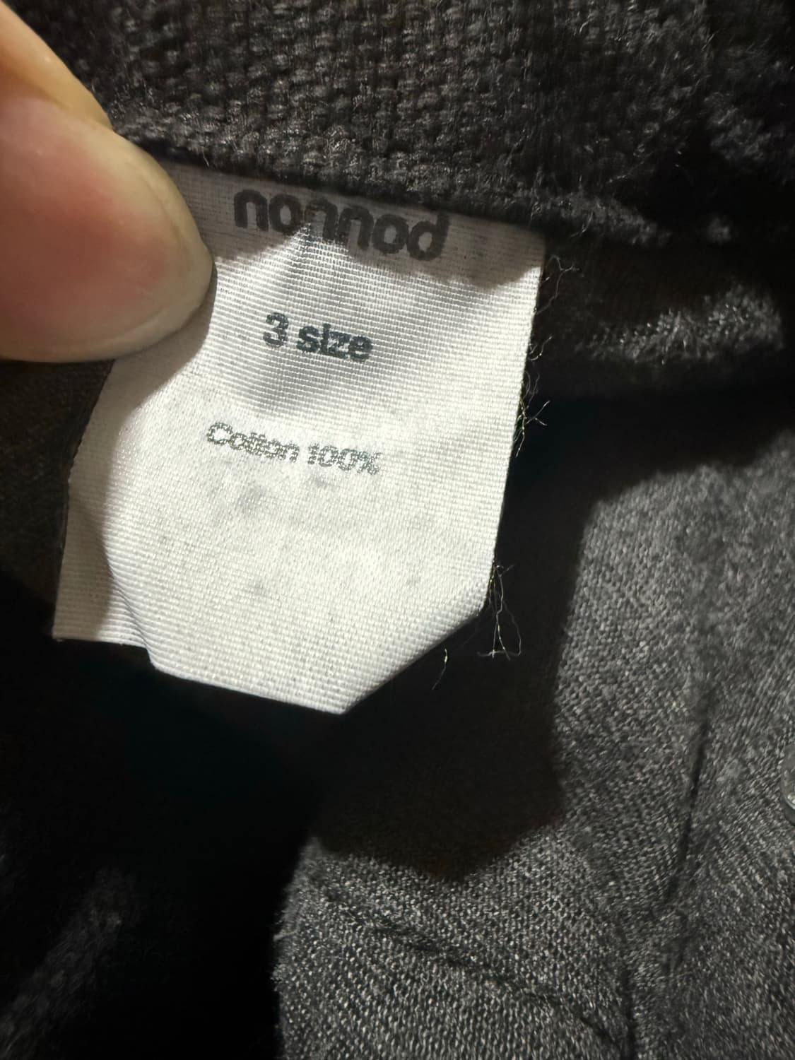 [3]논노드 더블니 팬츠 블랙 상품이미지4