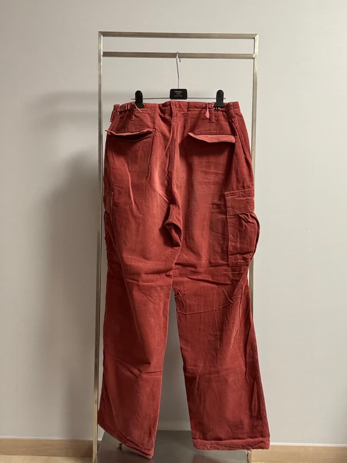 선데이프룻츠마켓 핑크 코듀로이 카고팬츠 free 상품이미지3