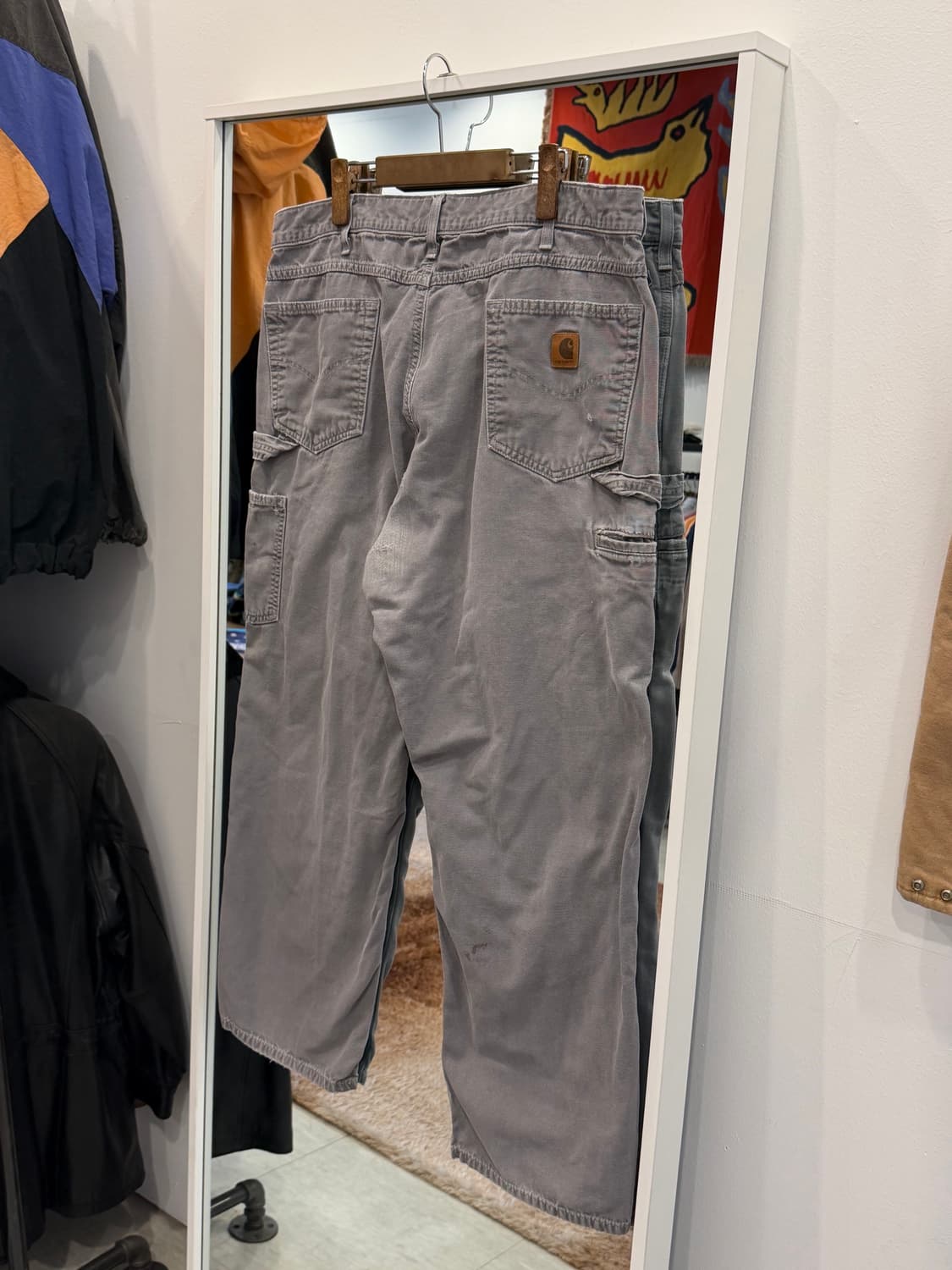 Carhartt 칼하트 디스트레스드 빈티지 카펜터 워크 팬츠 (39) 상품이미지4