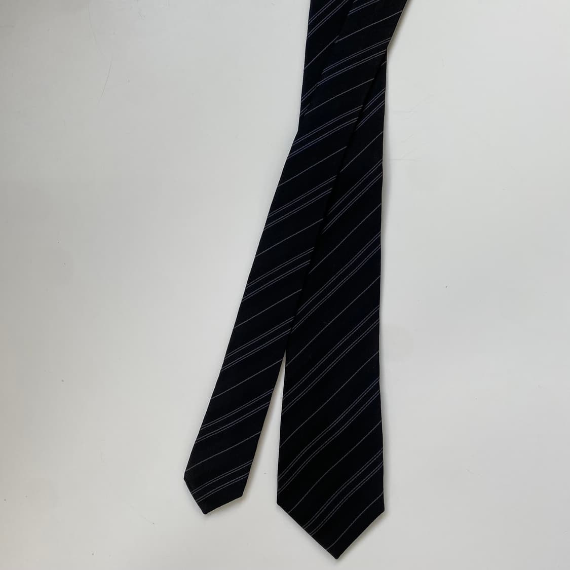 COMME CA ISM(꼼사이즘) 블랙 실크넥타이6.6cm 상품이미지1