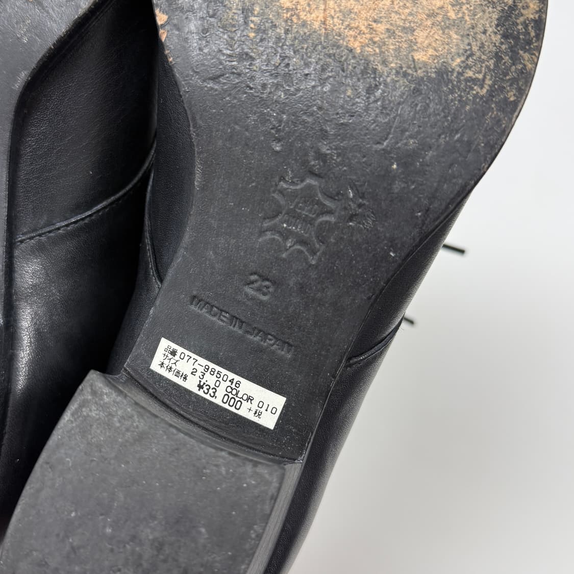 Japan made mid heel derby shoes 상품이미지9