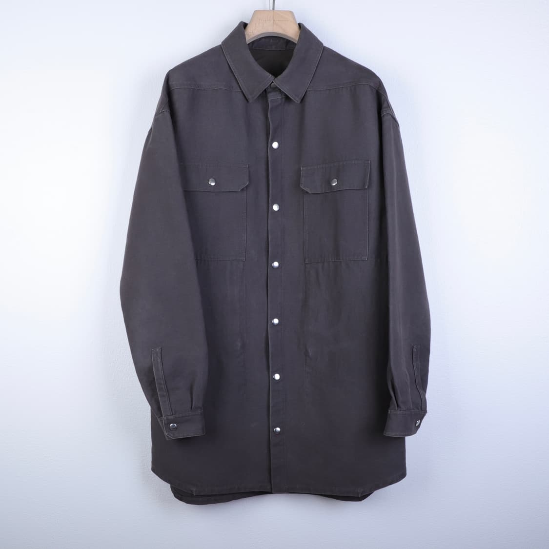 46 / Rick Owens 릭오웬스 런웨이 다크더스트 셔츠자켓 상품이미지1