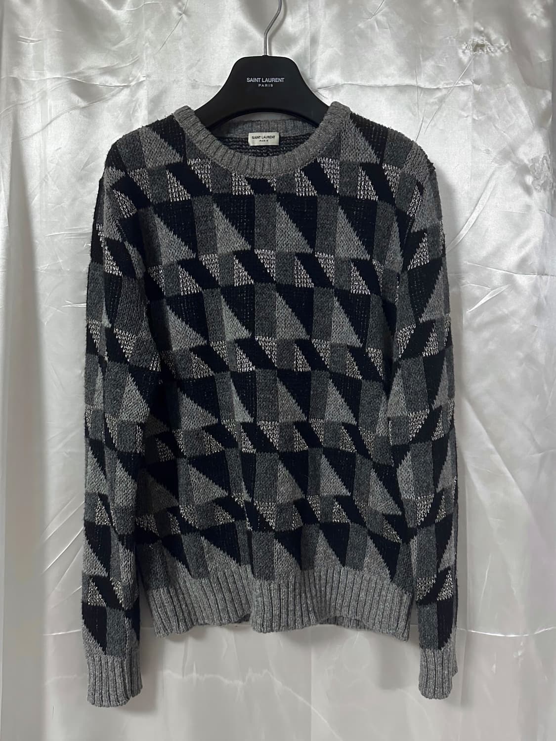 생로랑 FW15 지오메트릭 은사 니트 상품이미지2