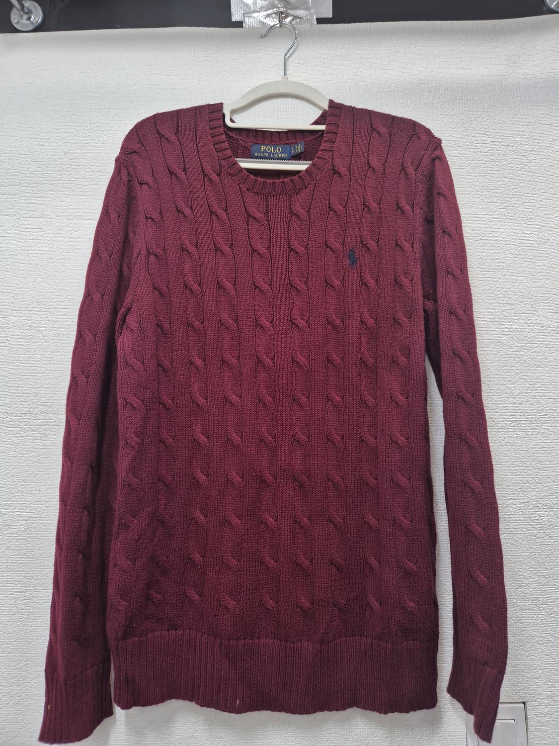 폴로 케이블 꽈배기 니트 / 95 (정품) 상품이미지1