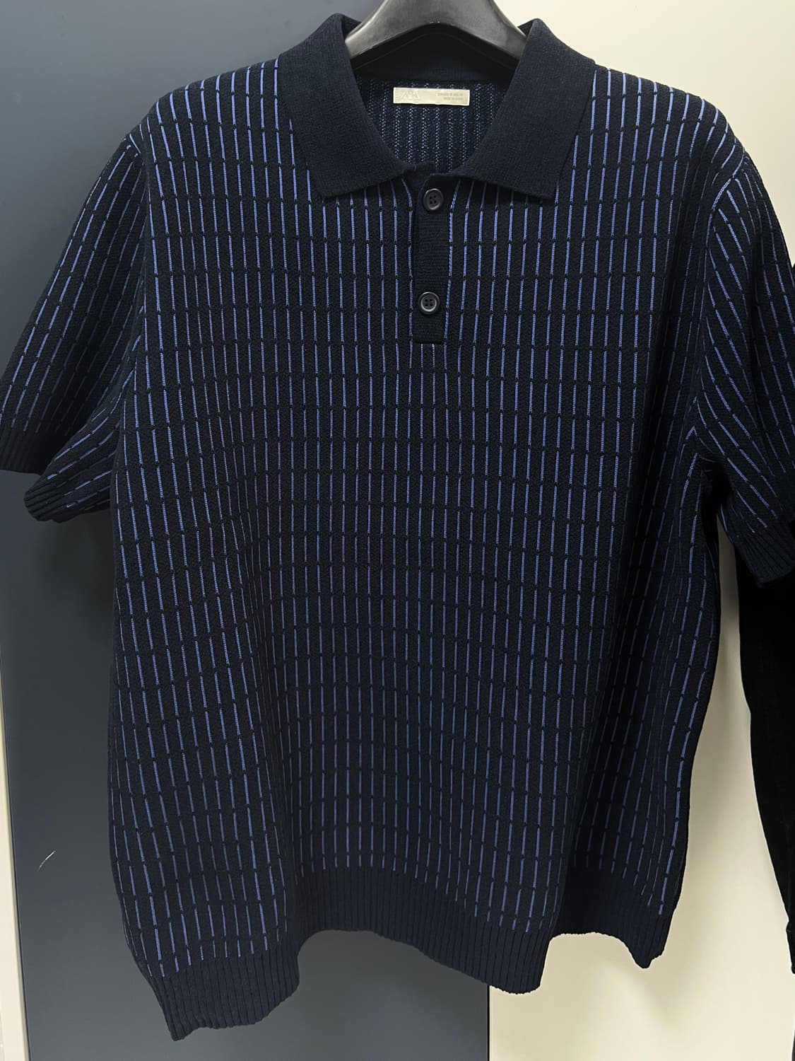 자라 남성 니트 폴로 셔츠 M 상품이미지1