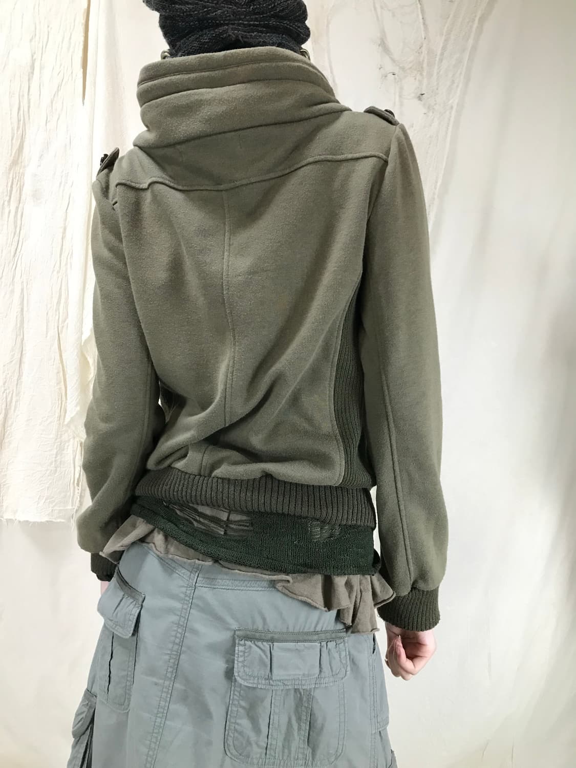 Eylet Detail y2k Jacket 상품이미지4