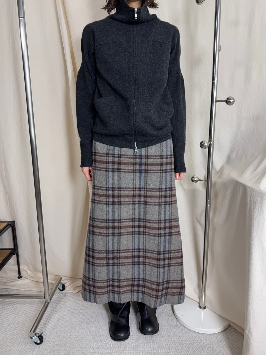 23Ku Onward 체크 스커트 상품이미지2