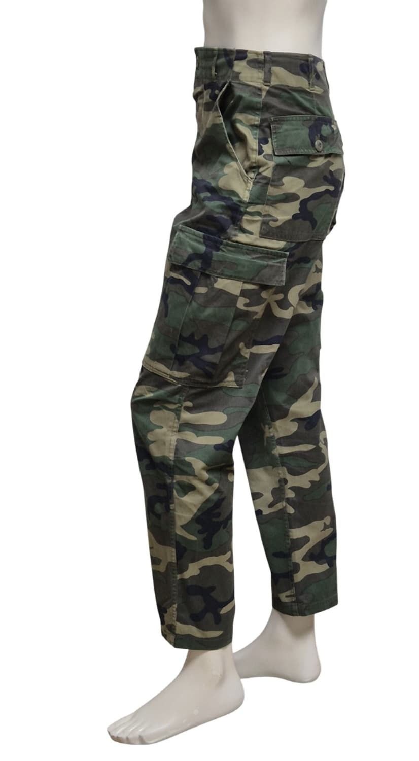 육군 구형 80s 독사복 독사무늬 중기형 전투복 바지 팬츠 하의 (M) 상품이미지2