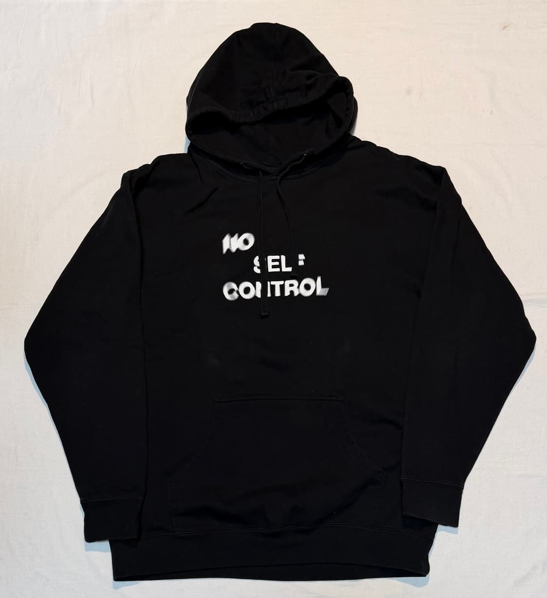 안티소셜소셜클럽 no self control 후드티 블랙 상품이미지2