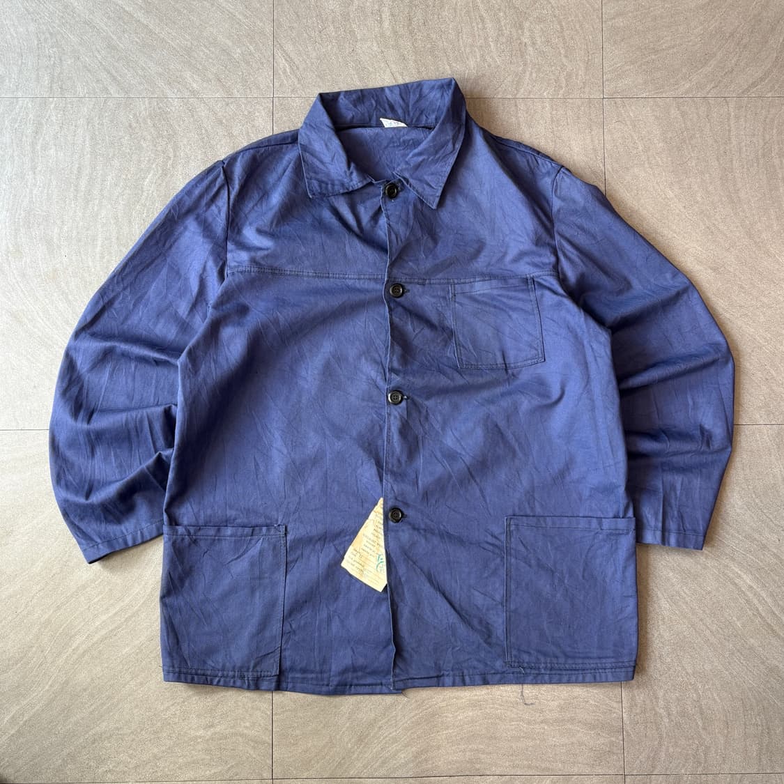 90년대 빈티지 폴란드 생산 프렌치 워크 자켓  상품이미지1