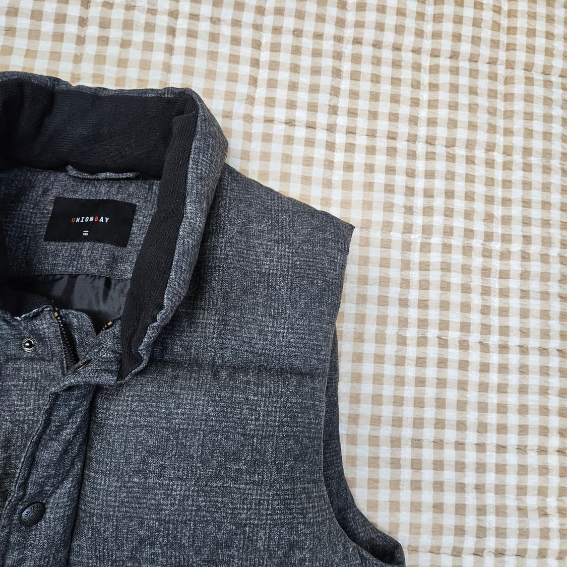 유니온베이 패딩 베스트 조끼 남자100 상품이미지3