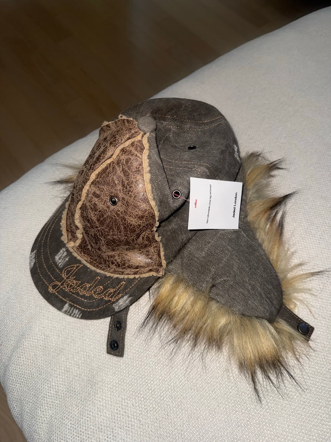 Jaded London 퍼 캡모자 새상품 상품이미지2