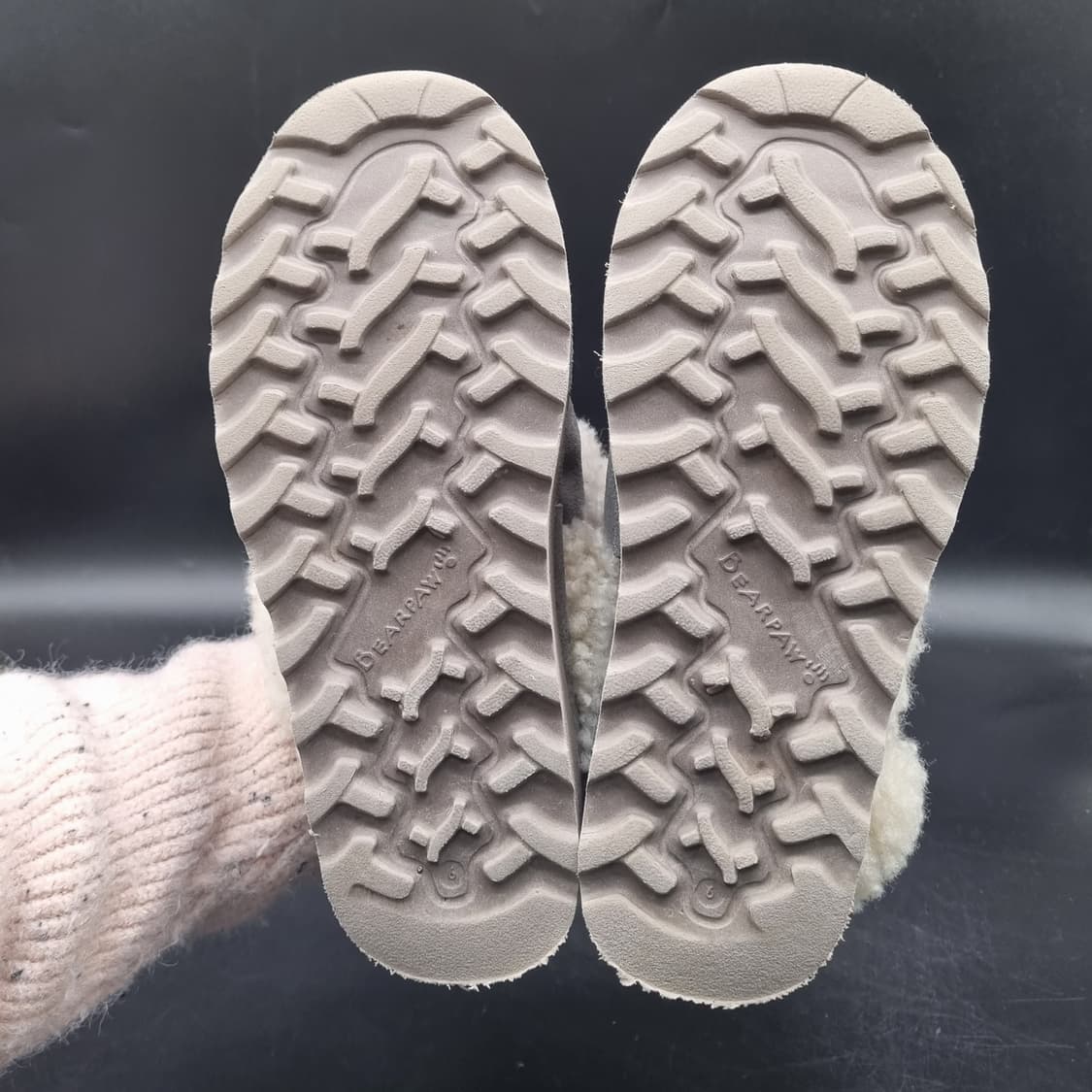 베어파우 플랫폼 여성털슬리퍼230 상품이미지3