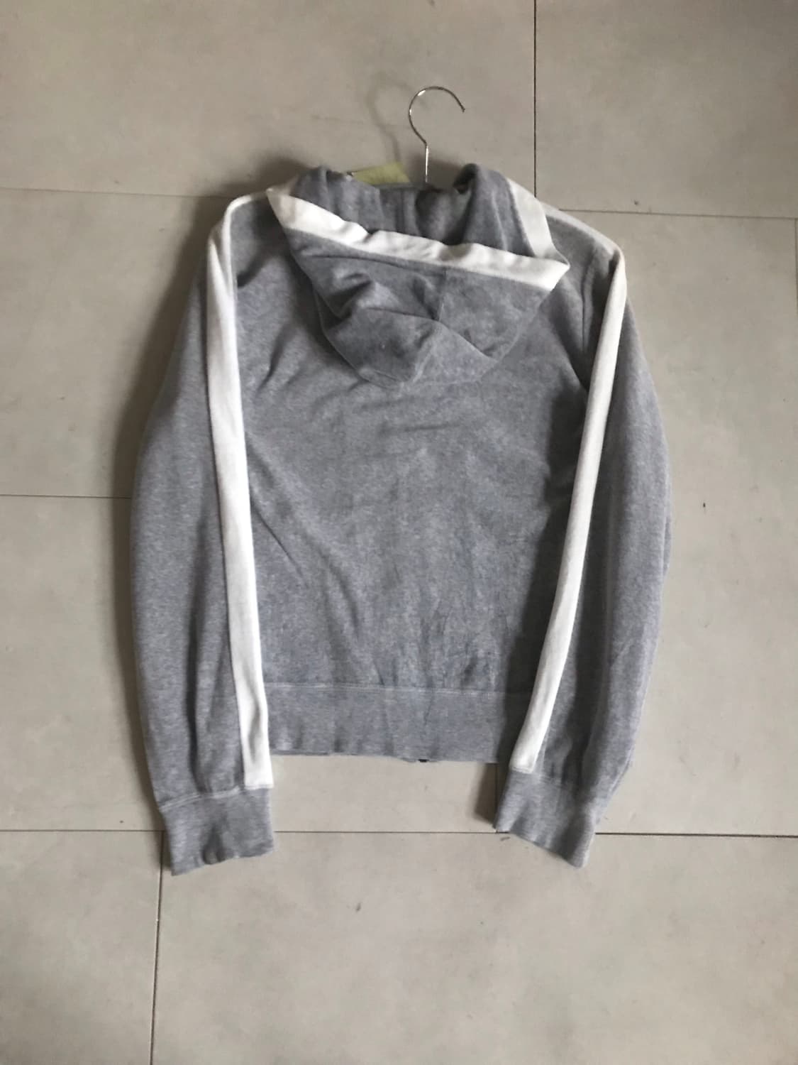 나이키 그레이 벨벳 후드집업 상품이미지10