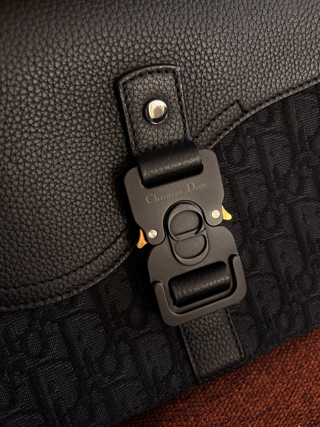 디올 / 새들 플랩 스트랩 백 블백 오블리크 자카드 / OS 상품이미지2