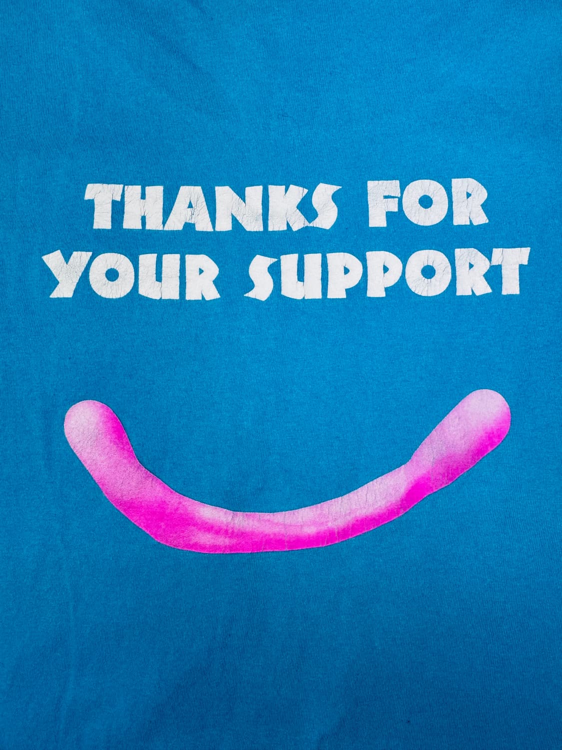 빈티지 90s 팀홀튼 Tim Holtons 스마일쿠키 티셔츠 아쿠아 XL 상품이미지5