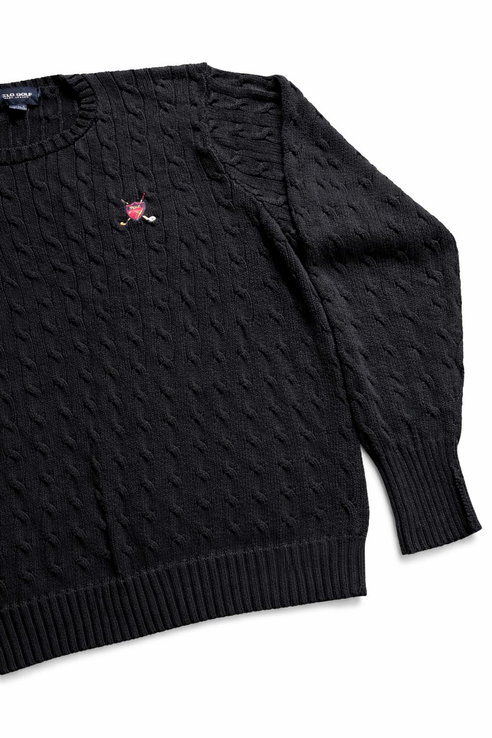 90's 폴로 골프 코튼 케이블 니트 XL(105~108) 상품이미지5