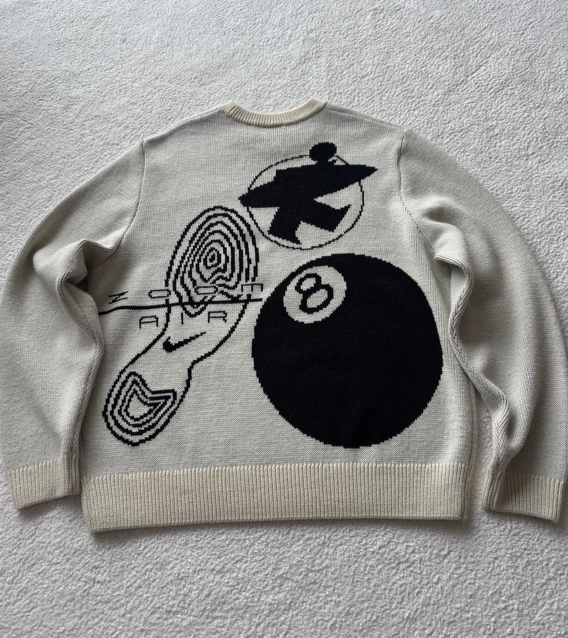 나이키 x 스투시 NRG 롱슬리브 니트 스웨터 파슬 (DR2893-238 상품이미지3