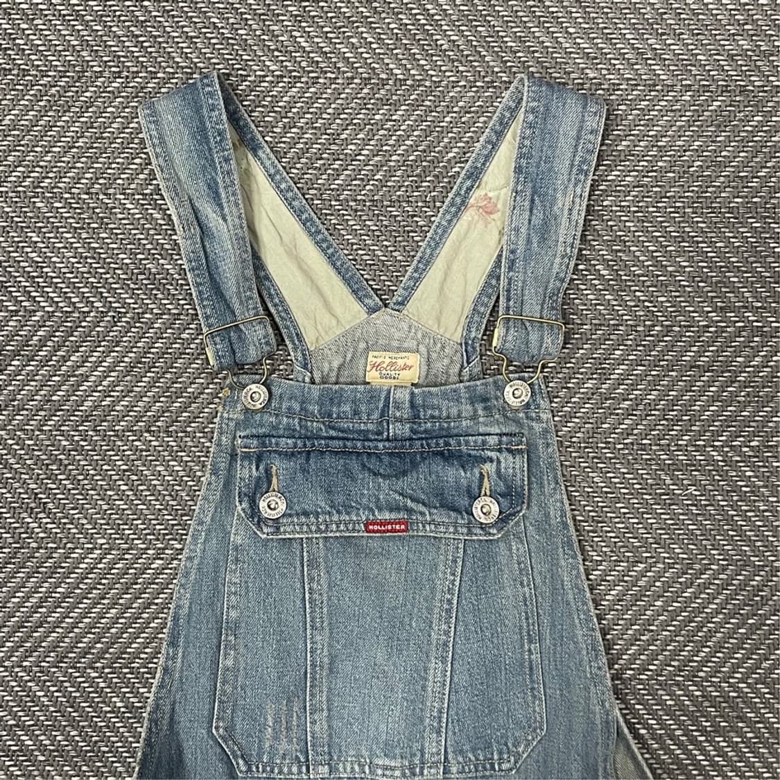 홀리스터 데님 오버롤 v0017 상품이미지6