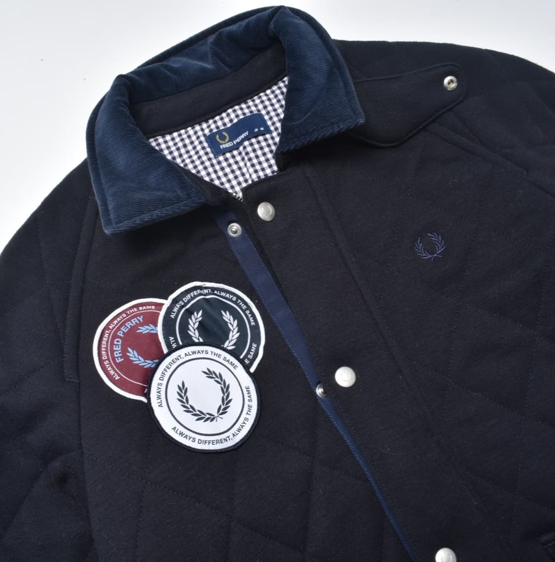프레드페리 코튼 퀼틴 퀄팅 자켓 M N0653 상품이미지6