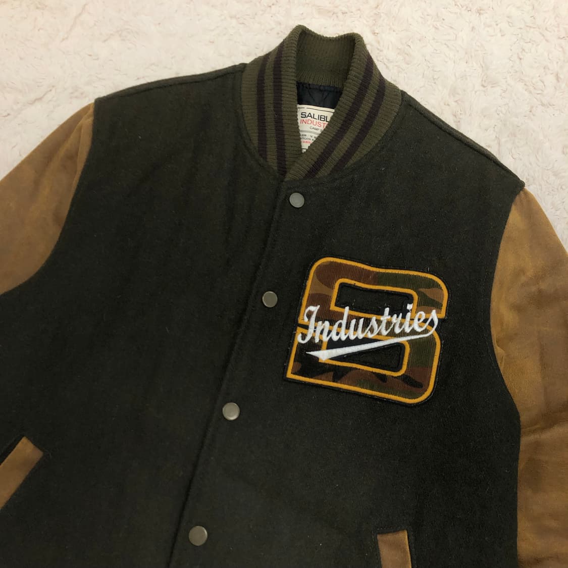 빈티지 울 바시티 자켓 상품이미지2