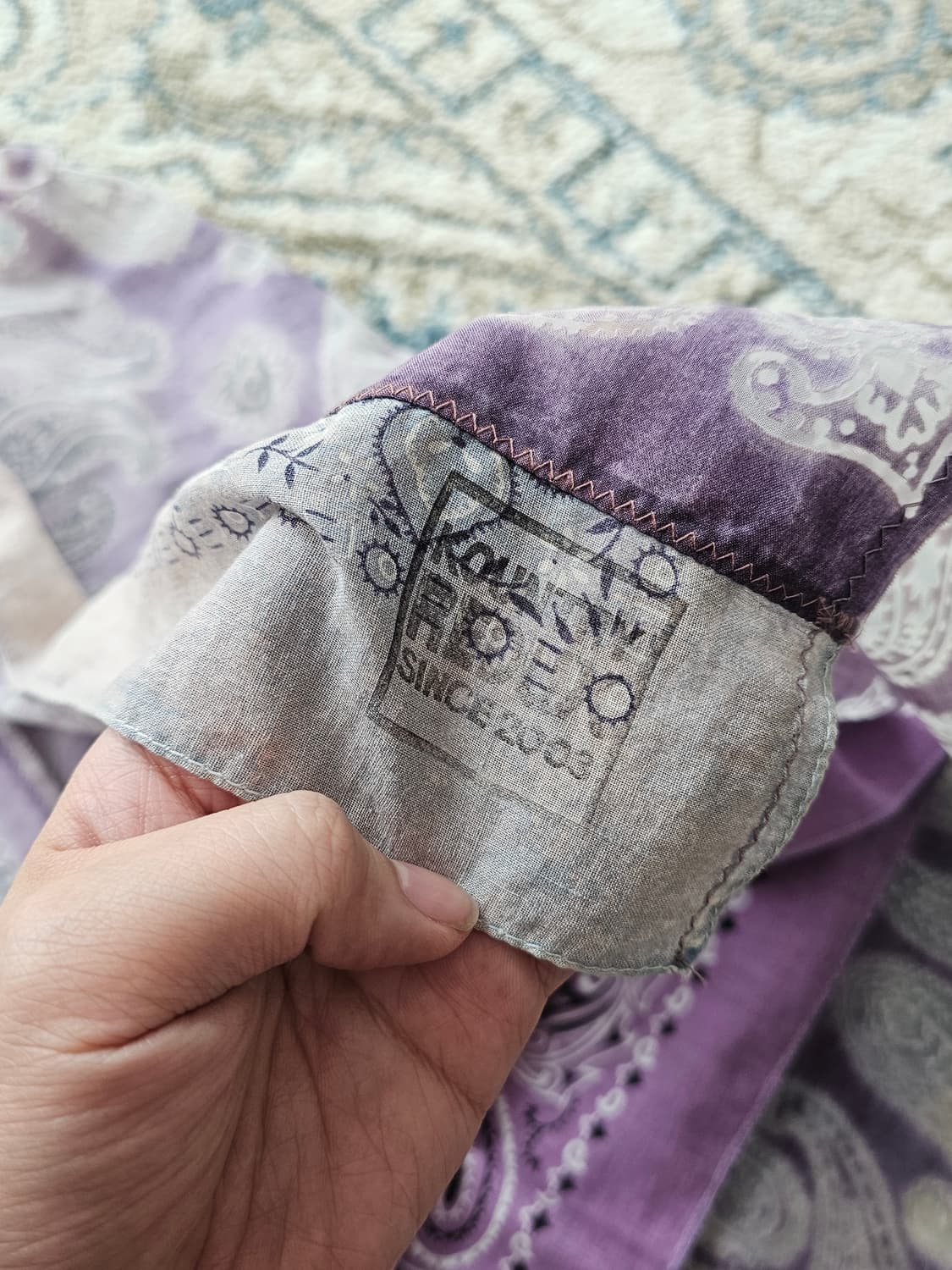 캐피탈 반다나 스톨 머플러 KOUNTRY라인 상품이미지3