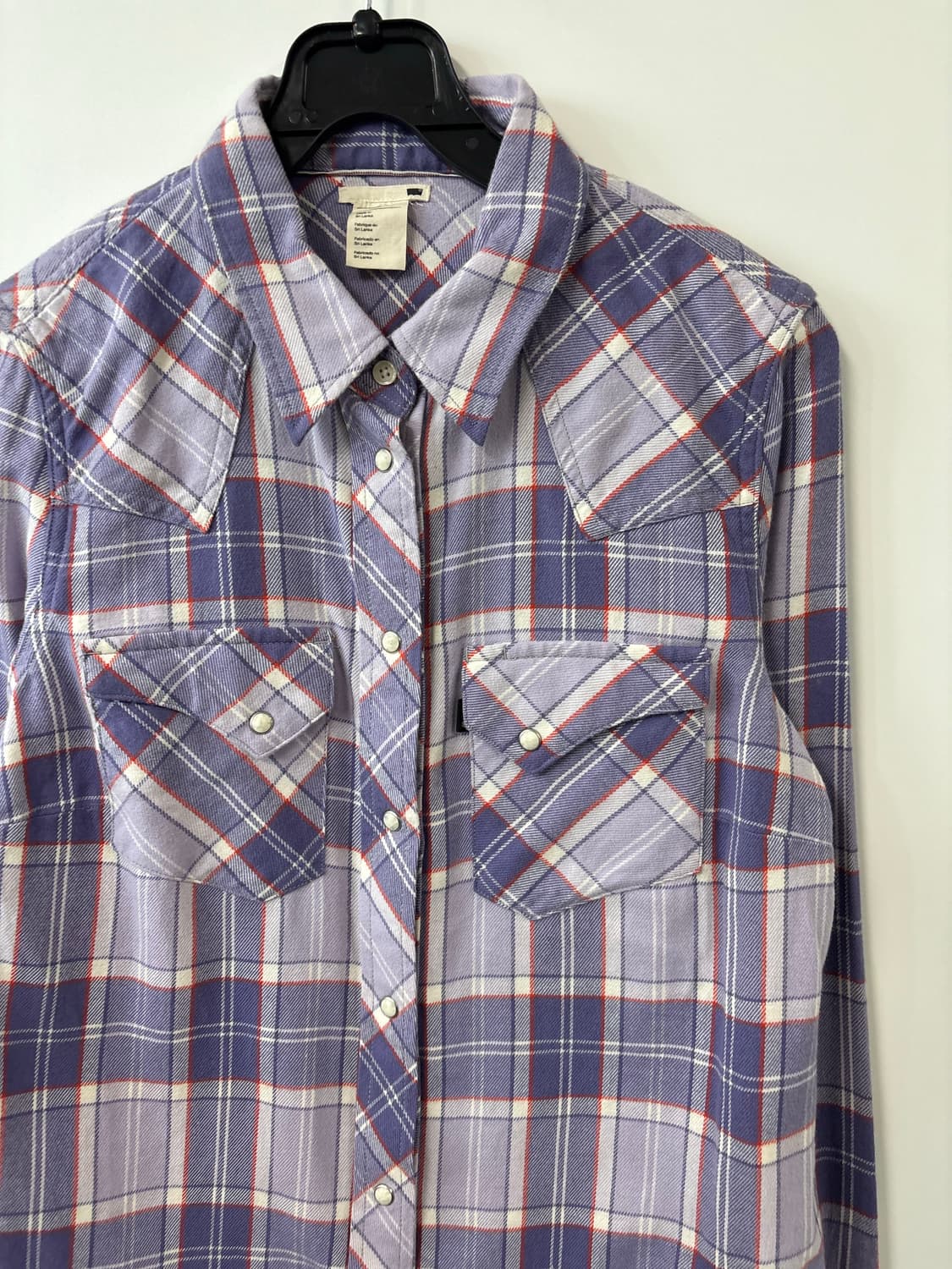 리바이스 웨스턴 플란넬 셔츠 남방 상품이미지4